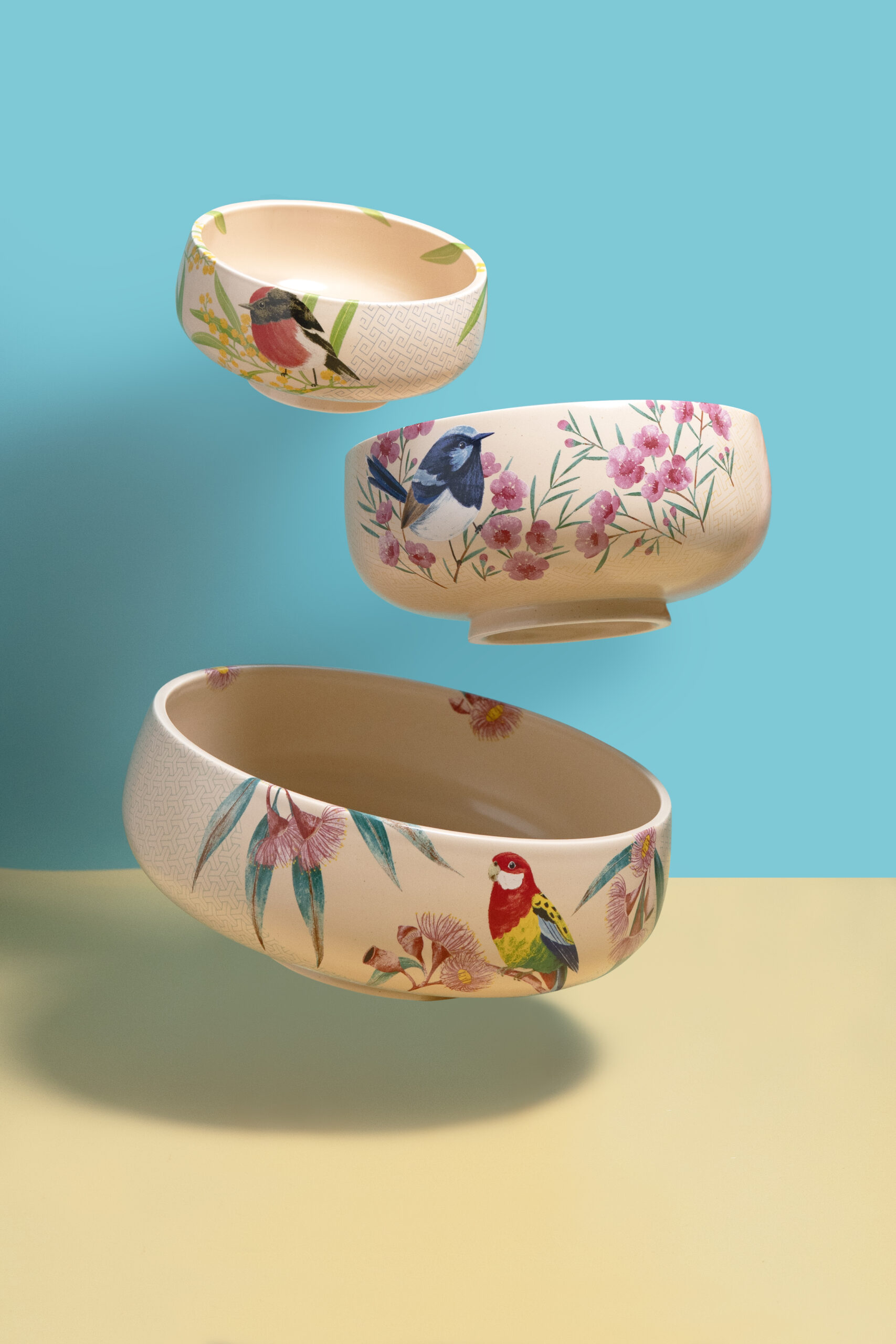 Australian Birds & Flowers