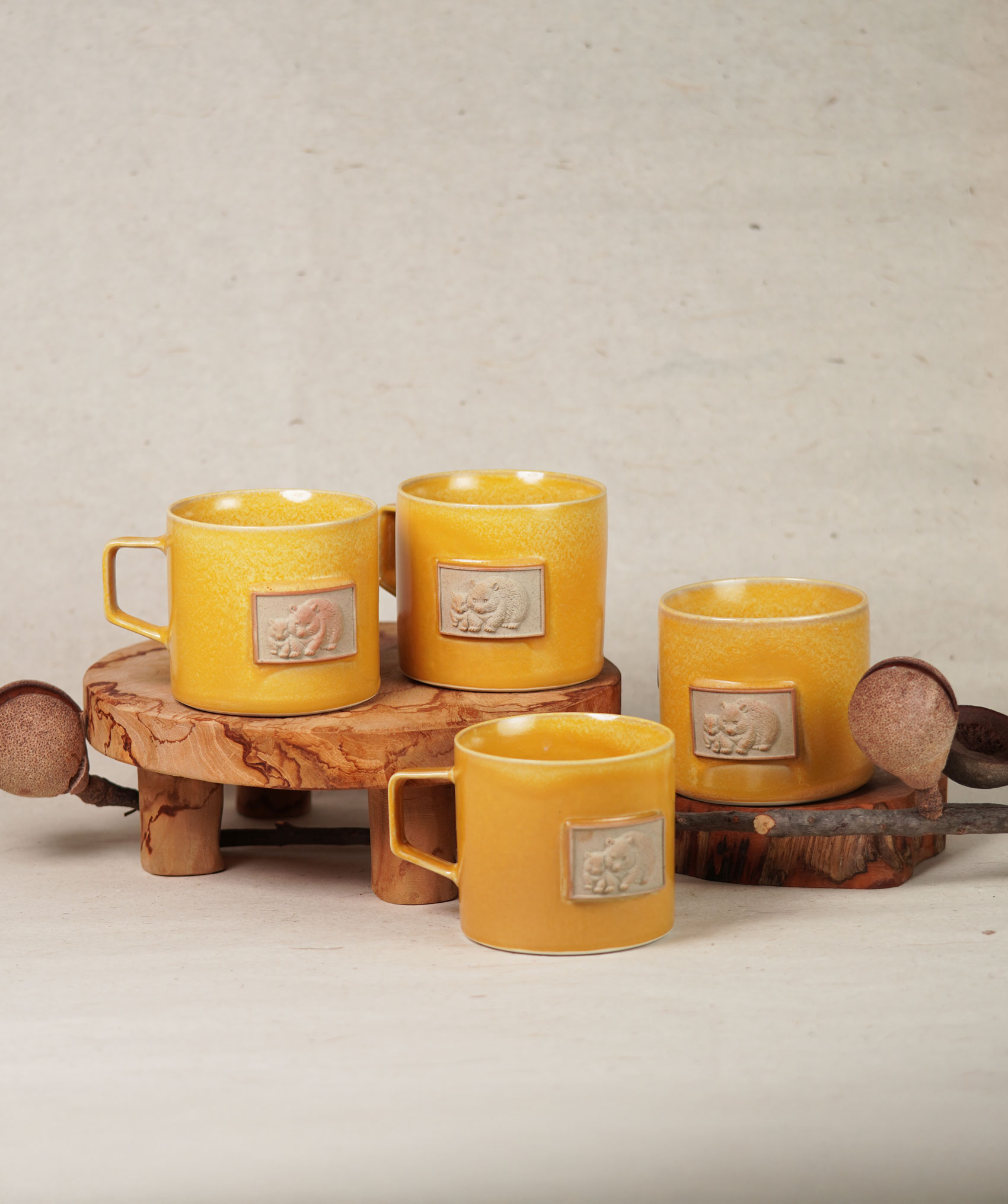 Playful Wombats Mug