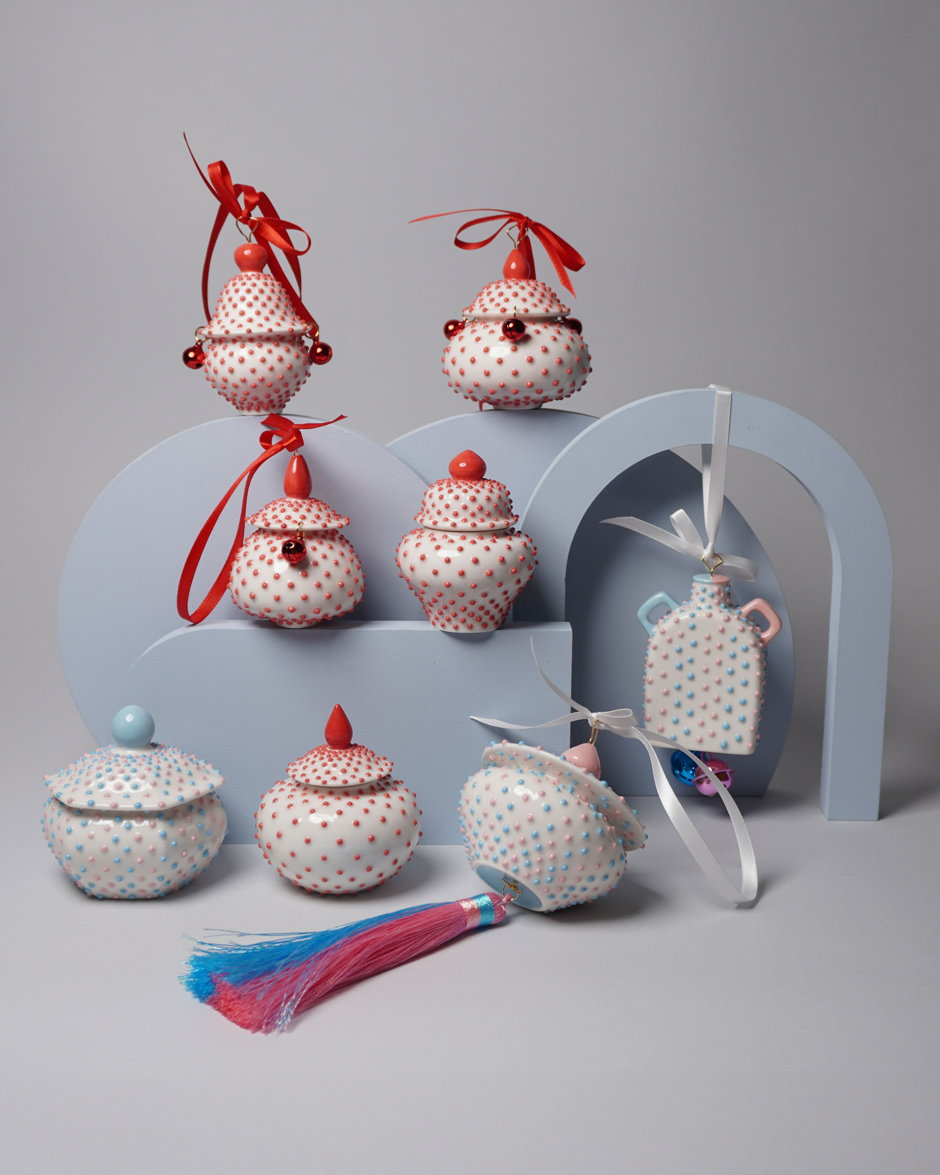 Carnival Sprinkle Ornaments and Jars
